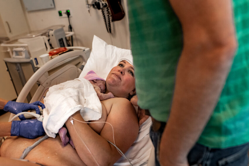 Geboortefotografie van een tweeling in Amsterdam
