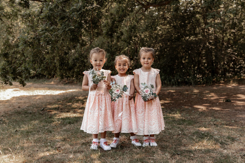 Trouwfotografie in Lisse, fotoshoot van Kevin en Nicole in het bos.