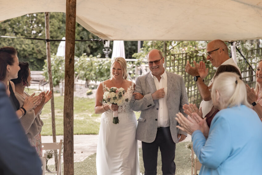 Trouwfotografie bij de Groene Liede in Vijfhuizen.